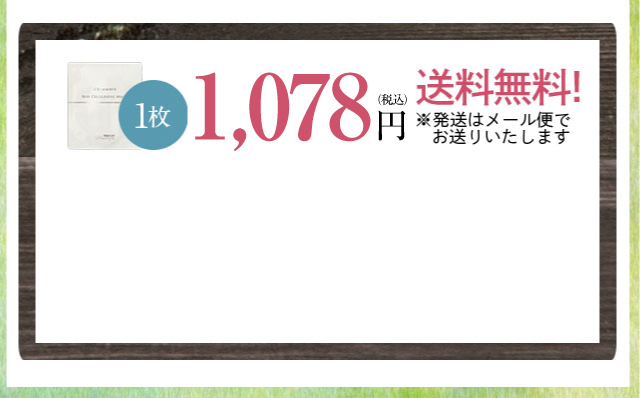 1枚980円(税抜)送料無料 ※発送はメール便でお送りいたします